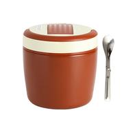 aislada para comida caliente - Cuencos de acero inoxidable de 1,2 L con gran apertura y a prueba de fugas - Contenedores térmicos para alimentos - Para camping, picnic, senderismo, escalada