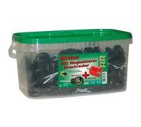 Aislador de anillos "Compact", 100 unidades en cubo, incluye ayuda para atornillar