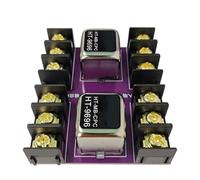 Aislador de audio, HT-9696 equilibrado a desequilibrado, transformador de señal de audio para eliminación de bucle de tierra en sistemas de sonido (un par con placas)