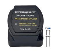 Aislador De Batería 12V | Aislador De Batería - Controlador De Protección Para Gestión De Auxiliar En Autocaravanas Automóviles Remolques Quad Embarcaciones