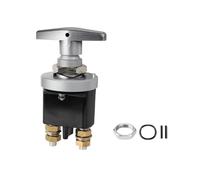 Aislador de batería de alta resistencia de 12-24 V y 1500 A con interruptor de seguridad Rush Keep It Clean for autos, barcos y vehículos recreativos.