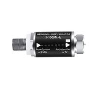 Aislador de bucle de tierra - Transformador de aislamiento de audio de TV por cable, zumbido TV/eliminador de ruido