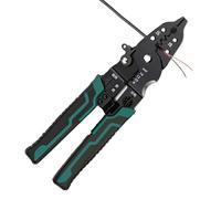 Aislador de cable eléctrico, herramienta de crimpado con para conexiones de cables, alicates de alambre antideslizantes - Para trabajos eléctricos reparación de automóviles edificio taller de
