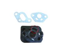 Aislador de carburador y 2 juntas Combo para TL20 23CC soporte de bota de goma adaptador de carburador colector de admisión de aire Compatible con TL23(Style A)