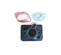 Aislador de carburador y 2 juntas Combo para TL20 23CC soporte de bota de goma adaptador de carburador colector de admisión de aire Compatible con TL23(Style B)