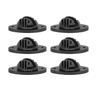 Aislador de Cerca de Choque Aislador Cloture Electrique A Visser 100 Piezas Aislador de Cerca Eléctrica Varilla de Rodamiento Intermedia Aislante Semiesférico Accesorios del de