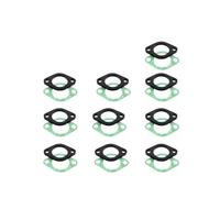 Aislador de junta espaciadora de admisión de 28 mm compatible con motores de scooter ciclomotor de bicicleta de bicicleta(10 Sets)