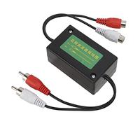 Aislador de Ruido de Bucle de Tierra, Filtro de Ruido de 3,5 Mm/0,1 Pulg. Instalación Simple Sensible Fiable para Altavoces para Subwoofers Activos