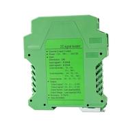 Aislador de señal analógica DC24 V 4-20 mA 0-10 mA 0-20 mA 0-10 V 0-5 V 1-5 V Aislador de señal 1 In 1 Out 1 In 2 Out 2 In 2 Out Convertidor de señal (4-20 mA,Salida 0-5 V)
