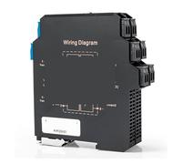 Aislador de señal analógica ultrafino de 35 mm, 1 entrada, 1 salida, 4-20 mA, 0-20 mA, 0-10 mA a 0-10 V, 0-5 V, 1-5 V(0-10mA Input,0-5V Output)