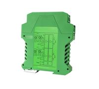 Aislador de señal de CC Aislador convertidor de señal analógica de riel DIN de 35 mm, 1 entrada, 3 salidas, 4 entradas, 4-20 mA, 0-10 V, 0-5 V(2 IN 2 OUT,INPUT 0-5VDC_OUTPUT 0-20MA_POWER SUPPLY DC24V)