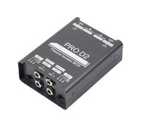 Aislador de sonido de canal, corrientes de sonido, supresión de ruido, mezclador aislante, 6, 5 aisladores, conectores para instrumentos de transmisión en vivo, dispositivo de reducción de ruido