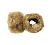 Aisladores de muñeca de sintético Velutinous, Plan cómodo y ventilado para tareas Interiores, guanteletes de sintético