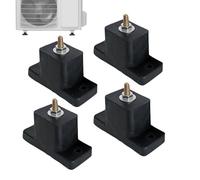 Aisladores de unidades de aire acondicionado, de goma para máquinas, de amortiguadores, pies de compresores de amortiguación, de suelo, almohadillas de control de vibración,