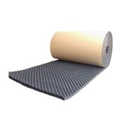 Aislamiento acústico compartimento motor 200X50cm 3/5/6/10mm Suelo de espuma insonorizante en la puerta trasera, almohadillas para reducir el ruido del capó y motor(10mmx200x50 W)