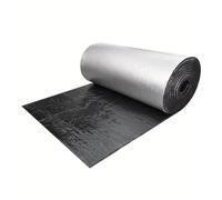 Aislamiento acústico del compartimento del motor Rollo de algodón para aislamiento acústico coche alfombrilla autoadhesiva ignífuga reducción ruido para techo, puertas, suelo capó del motor(1PC-M)