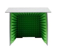 Aislamiento acústico portátil Vocal Booth y absorción de sonido, cabina de canto insonorizada para estudio, canto, podcast y oficina en casa, protección de micrófono para una calidad de grabación