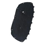 Aislamiento automóviles Almohadilla Aislamiento Acústico Motor Capó Delantero Cubierta Insonorizada Algodón Aislamiento Térmico Compatible Con VW Para Polo 2011-2019(Black)