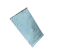 Aislamiento Automóviles Térmico 10 Paneles De Caucho Butílico Autoadhesivos Para Aislamiento Térmico Y Reducción Ruido Amortiguadores Acústicos(Silver 10PCS)