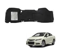 Aislamiento Capó Coche para Honda Civic 9th Generation MK9 Sedan 2012 2013 2014 2015 Insonorizante Motor Protección Calor Reducción Ruido Capó Motor Accesorios Automóvil,A Piece of Aluminum