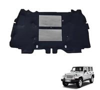Aislamiento Capó Coche para Jeep Wrangler JK 2007-2017 Insonorizante Motor Protección Calor Reducción Ruido Capó Motor Accesorios Automóvil,2 Pieces of Aluminum