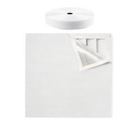 Aislamiento de techo para ático, tablero de aluminio con tira magnética de 129 x 95 cm, persianas multifuncionales, protección contra el calor en invierno, obturador de ático para un hogar de