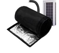 Aislamiento de tubería de CA - Tubo de aislamiento térmico, construcción ligera resistente a la intemperie, ajuste reutilizable y ajustable, diseño antipolvo | Protector de tubería, tapa de c