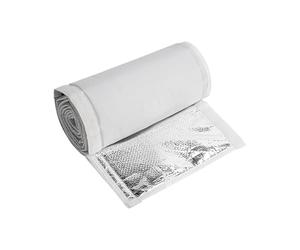 Aislamiento de tubería de cobre HVAC, cubierta de 72 x 10.2 pulgadas, manga de 3 capas, dividido impermeable con protección UV, protección al aire libre, prevención de congelación, instalación