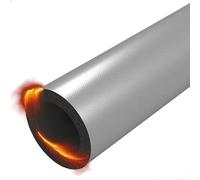Aislamiento de Tuberías de Aire Acondicionado Tubo de Espuma Anticongelante Autoadhesivo de 95 cm para Aires Acondicionados y Tuberías de Agua(ID 110 mm)