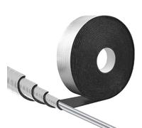 Aislamiento de Tuberías de Calefacción, 5 cm x 10 m Autoadhesivo Aislante para Bobinado, Cinta de espuma Autoadhesiva Aislante, Envoltura de Aislamiento para Tuberías Exterior (1 Rollo)