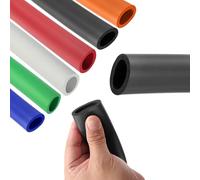 Aislamiento de Tuberías de Espuma, Tubo Espuma Aislante, diámetro de 18 22 25 28 32 mm Tubo Aislante para Calefacción, Sanitario, Tubo de Cobre(Negro,25mmx5mmx1m)