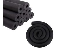 Aislamiento de Tuberías Espuma Tubería Negro ID 20/25/34/43/48/60mm Anticongelante Retardante De Llamatubería de polietileno Para Laboratorio De La Industria del(ID13mmxTK15mmxL2m)