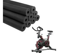 Aislamiento de Tuberías Negro Espuma Tubería, ID 6/10/13/16/20/25mm Tubería de Polietileno Suave para Portaequipajes de Techo Soporte de Agarre del Mango Soportes de Guitarra(ID6mmxTK15mmxL2m)