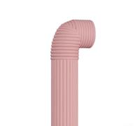 Aislamiento de tuberías para exteriores, tira anticongelante de 2 m para mantener la temperatura y reducir el ruido durante el invierno (rosa)