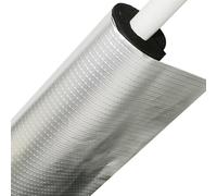 Aislamiento de Tuberías Tubo de Espuma, Papel De Aluminio Autoadhesivo Cubierta de Tubería Hueca ID 20/22/27/34/43/48/60/76/89/110mm, para Aire Acondicionado Tuberías Solares(ID27mm×TK10mm×L90cm)