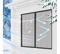 Aislamiento de ventanas for invierno, cubierta térmica, kits de impermeabilización for invierno, kit reutilizable for reducir el ruido(180x280cm/71x110in)