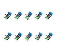 Aislamiento MOSFET FR120N LR7843 D4184 con optoacoplador, 3 V/5 V de alto nivel para control PWM para Arduino, ideal para motores DC y válvulas solenoides, 10 unidades, color azul (D4184)
