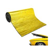 Aislamiento Sonido Termico 1 Rollo Espuma Insonorizante Celda Cerrada Algodón Para Coche 50 X 200 Cm Para Insonorizar Coches Camiones(Gold 500x1000x5mm)