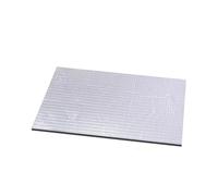 Aislamiento Sonido Termico Alfombrilla Aislante Acústica Térmica Para Coche Espuma Insonorizante Para Capó Motor Techo Puerta Maletero(400x250x10mm)
