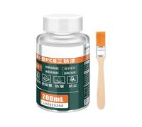 Aislamiento Spray - 200 ml de revestimiento de PCB, sellador transparente resistente al agua | Protección de circuito transparente de secado rápido para la reparación de equipos electrónicos en el