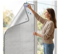 Aislante de Aluminio Para Paredes, Espuma Térmica Reutilizable, Aislamiento Acústico y Contra Humedad, Lámina de Privacidad Para Ventanas, Radiadores, Tubos, Suelo y Barcos(50x175cm)