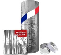 Aislante para globo de agua caliente y cúmulo, 160 x 200 cm, kit completo con escocés