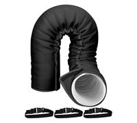 aislante para manguera de aire acondicionado portátil,Cubierta Portátil Aislada Con 3 Correas Ajustables | Aislamiento de tubería AC - Interiores, Exteriores, Ventana, Garaje, Hogar, Pared y Apartamen