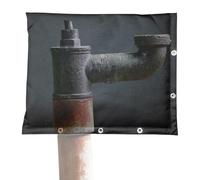 Aislante Para Válvula Antirretorno | Protectora Impermeable Contra La Congelación De Tuberías | Cubierta Aislada para Riego de 40x50 cm con Doble Capa - Para Bomba Grifo Válvula y Pozo en Invierno y C