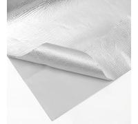 Aislante Termico Adhesivo Protector térmico aluminizado con barrera térmica con respaldo adhesivo de Calor Cocina adhesivo protección térmica anticalorica especial tubos escapes 60 x 280 cm