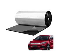 Aislante Termico Alfombrillas Almohadilla Aislamiento Acústico Aluminio Para Coche Almohadilla Aislante Acústica Para Cortafuegos Adhesivo Para Techo Insonorizante Repuestos(10mm)