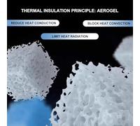 Aislante Termico Autoadhesivo de gel Retardante de Fuego Clase a, Impermeable e Insonorizado, Tablero Aislante Termico y de Alta Eficiencia(10mm/0.39in)