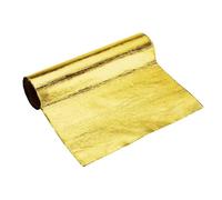 Aislante Térmico Cinta Fibra Vidrio Papel Aluminio Resistente Calor, Autoadhesiva, Impermeable, para Aislamiento Térmico Automóviles, Aislamiento Alta Temperatura Insonorizante(30x60cm -Golden)