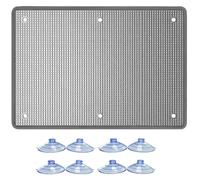 Aislante Térmico de Aluminio para Ventanas, Vinilo Oscurante Total con Ventosas, Panel Reflectante Anti UV y Calor, Cortina de Privacidad para Caravana Buhardilla Hogar Oficina(Gray,120x210 cm)