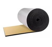 Aislante Térmico Insonorizante Forro Aluminio Papel Adhesivo Para Coche 10mm Espesor Espuma Aislamiento Termico Acústico Reflectante Para Puertas Suelo Techo(Size:1m x 10m x 10mm,Color:Negro)